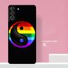 Gay Lesbian Lgbt Rainbow Pride Phone Case For Samsung Galaxy S25 S26 Ultra S20 S21 S22 S23 S24 S10 Plus S25 FE Cover Coque