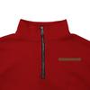 Plus Size Winter Padded Half Zip Standing Collar Pullover Solid Colour Casual Sweatshirt Men's Clothing