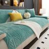 Thicken Milk Velvet Sofa Covers Non Slip Sofa Mat Winter Washable Couch Slipcovers for Living Room Solid Color Soft Sofa Towel