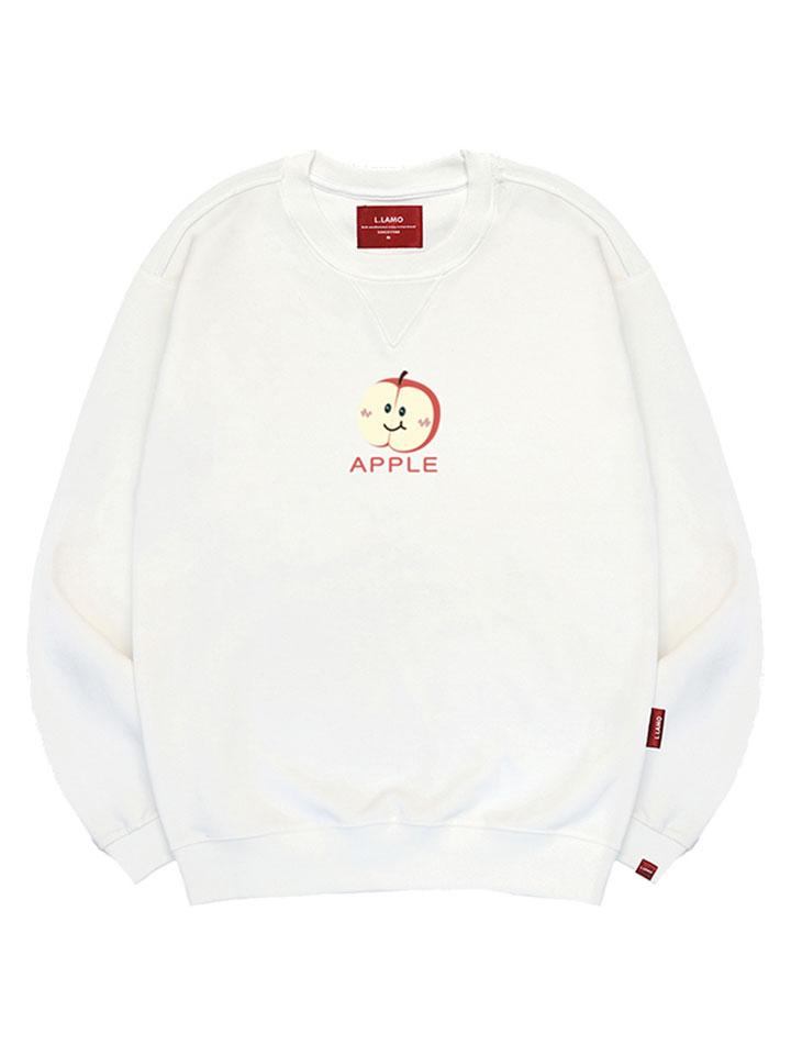 Свитшот Ellamo с яблоком, унисекс, большие размеры S~4XL