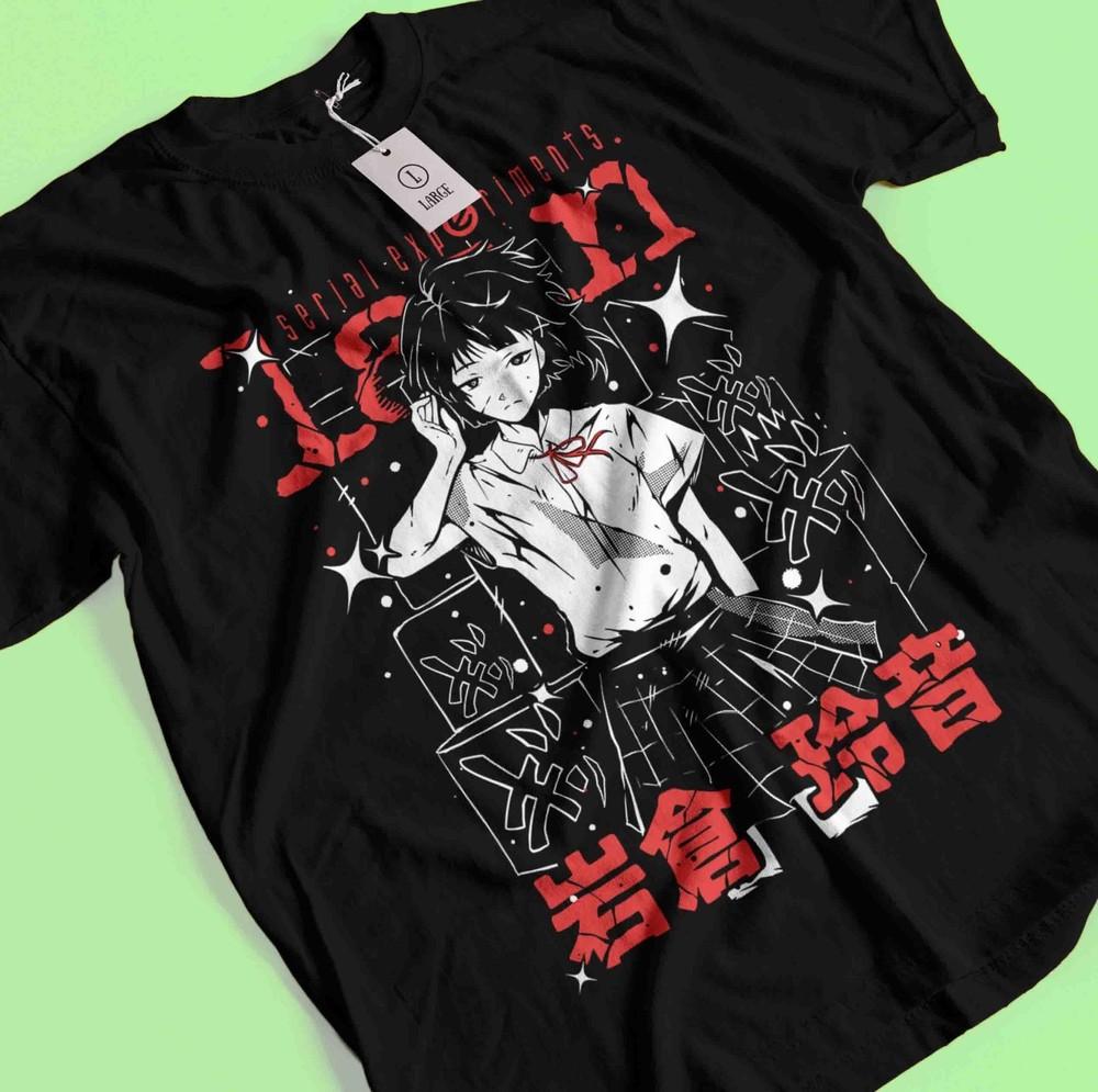 Serial Experiments Lain Shirt Iwakura Tshirt Masami Eiri T-Shirt Alice Mizuki