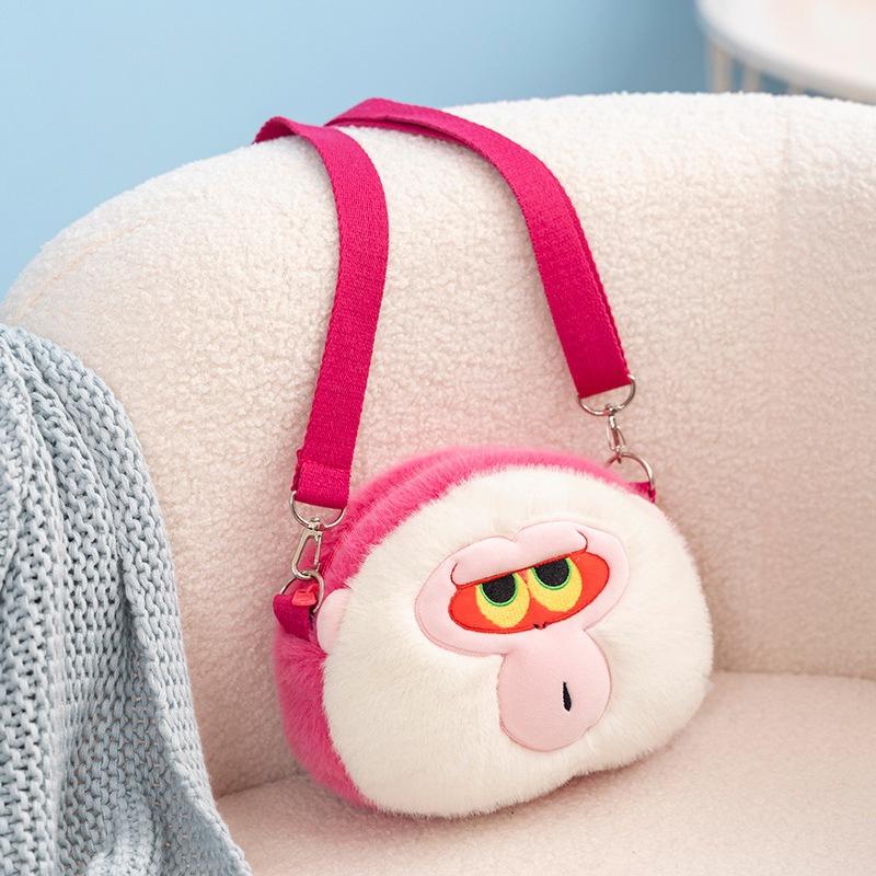 Sit Dudu Sitting Posture Houhou Hugs Milk Tea Ugly Cute Monkey Cute Doll Gives Friends Gift