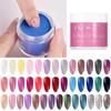 40 Colors 10g Nail Dipping Powder Colorful Dip Nail Glitter Dust Chrome Pigment Glitter Decoration Manicure