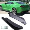 Rear Bumper Splitter Lip Universal For Chevrolet Chevy Camaro SS LS Side Spoiler Canards Diffuser Sticker Trim Car