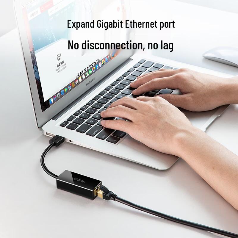 Адаптер UGREEN USB-C к RJ45 Gigabit Ethernet