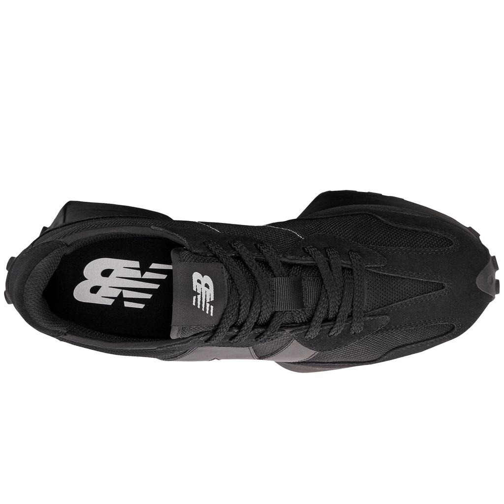 Sneakersy męskie New Balance 327 buty sportowe czarne skórzane (MS327CTB) 46.5