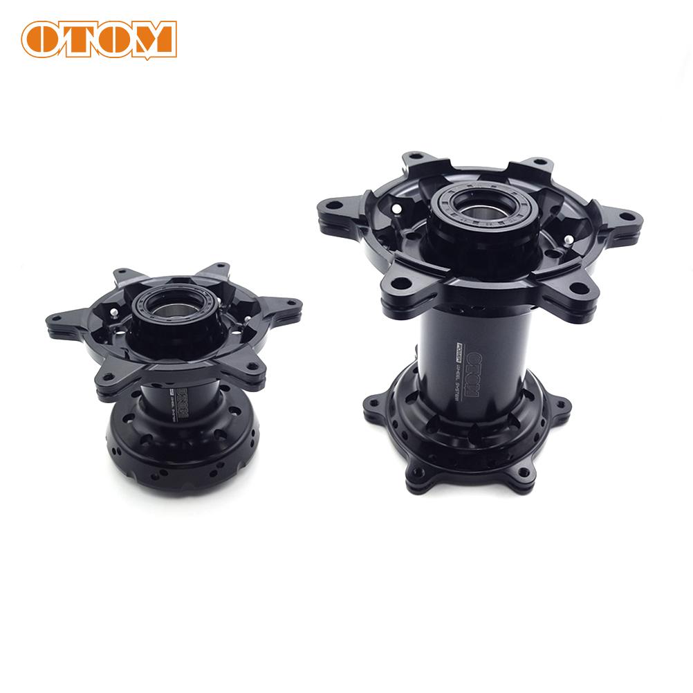 OTOM Motorcycle 36 Holes Front Rear Wheel Hub CNC Aluminum Billet For KTM SXF XCF SMR HUSQVARNA FC FX TC TX GASGAS EXF MXF 2023