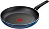 Tefal Frying For Gas Fire Free of Harmful Substances Such As Blue Intense Frying Blue D53306 Pan, 28cm, Only, PFOA, Non-stick, Long-lasting "Royal