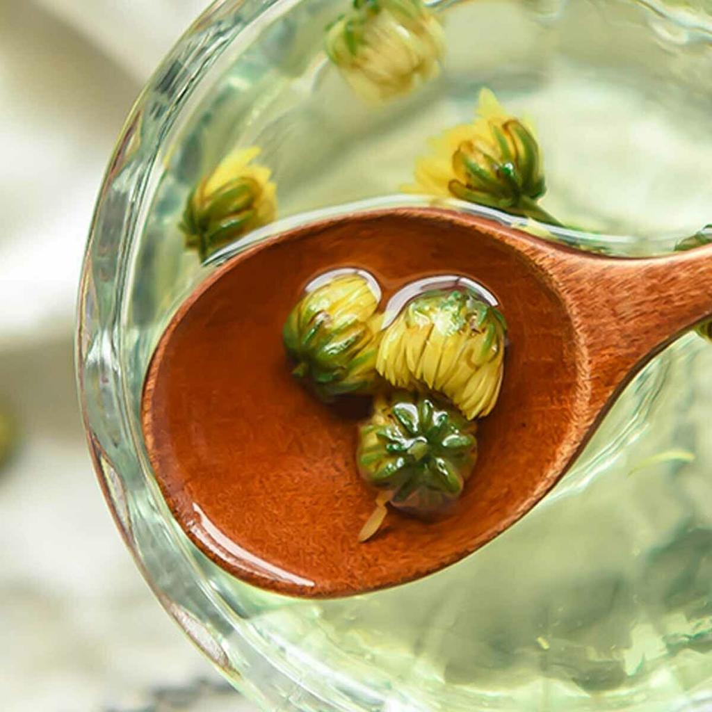 Чай из хризантемы Цветочный чай Традиционный Китай Уменьшение внутреннего тепла Здравоохранение