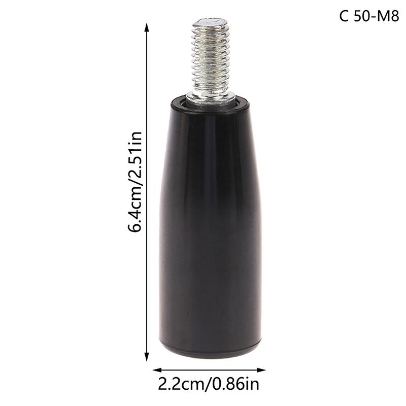 Revolving Handle Metal Knob Male Threaded Stem Handwheel Tools Lathe Grinding