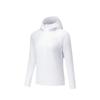 Comfortable Simple Versatile Casual Hooded Zipper Solid Color Windbreaker Jacket Women Jackets Pure-White 162525607-2