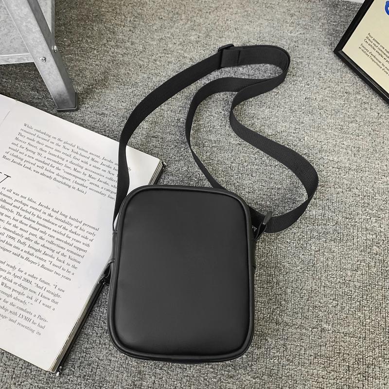 Трендовая брендовая сумка-мессенджер мужской рюкзак новый трендовый ins повседневная мужская сумка модная модная ПУ текстура наплечная сумка