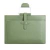 File A4 Leather Bag File Bag Multifunctional Tote Bag Receipt Storage Bag Highend Waterproof Large Capacity