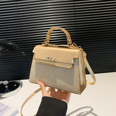 Сумка Niche Texture женская 2024 года, начало осени, новая мода, маленькая квадратная сумка, универсальная сумка-мессенджер на одно плечо для поездок на работу