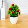 Fake Flower Pot Ornaments Pepper Plant Pomegranate