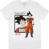 Мужская футболка с коротким рукавом Dragon Ball Z Гоку Саянский Воин для взрослых