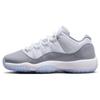Детские кроссовки Air 11 Retro Low GS Cement Grey White University-Blue 528896-140