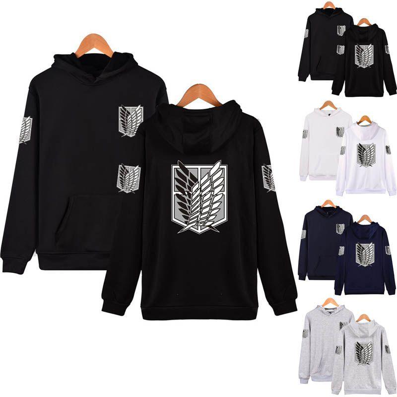 No Kyojin Attack On Titan Wings Hoodie Cozy Pullover For Ultimate Comfort**