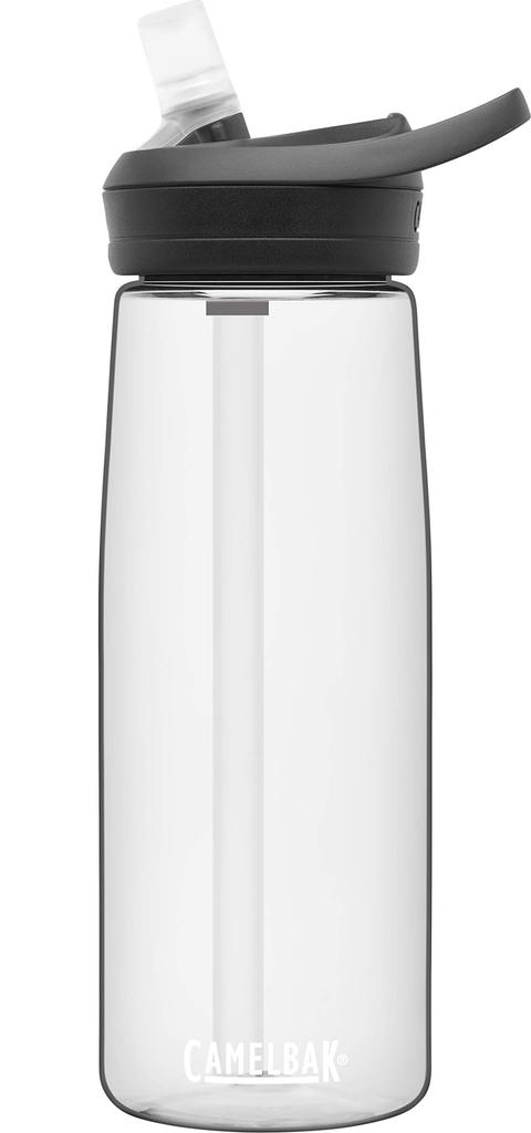 Camelbak Eddy Plus Tritan Renew Lightweight Made with Recycled Materials Bottle, 750ml, Clear, Next-Generation