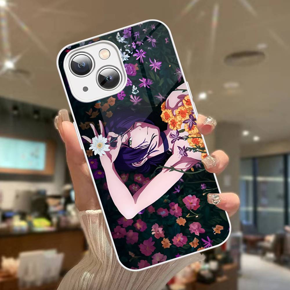 Аниме C-Человек-бензопила Закаленное стекло Для Iphone 14 13 12 11 Pro Mini XS MAX 14Plus X XS XR Чехол