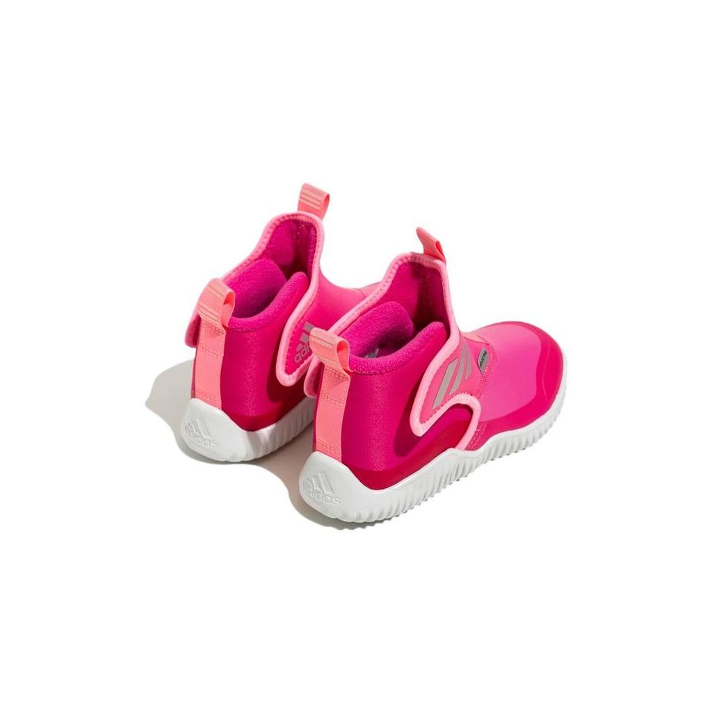 Adidas Rapidazen Slip-On Comfortable Versatile Mid-Top Kids Casual Shoes Kids Casual Shoes Pink GX7129