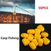 50 шт. мягкие пластиковые искусственные кукурузные зерна наживки для пресноводного карпа