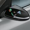 2 шт. Милые Мультяшные Улыбающиеся Лица Автомобильные Креативные Наклейки Для Мотоцикла Грузовика Зеркала Заднего Вида Авто Стайлинг Декоративные Аксессуары