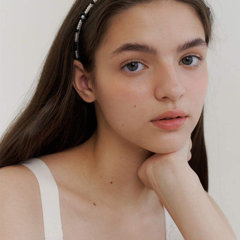 GETMEBLING Жемчужный цветок Повязка для волос