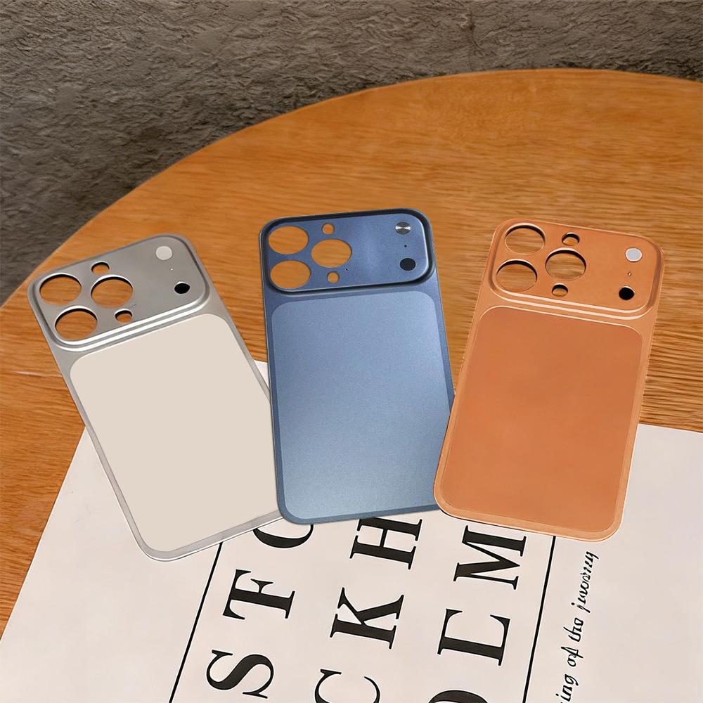 Матовая Тонкая Пленка Для iPhone 16 15 14 13 Pro Max Преобразование в 17 Pro Max Задняя Наклейка Защитная Крышка С Защитой Объектива Камеры