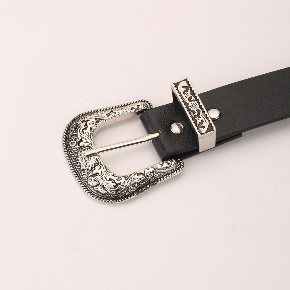 Retro Y2K Wide Belt Punk PU Leather Waistbands Fashion Star Rivet Waist Belt  Summer