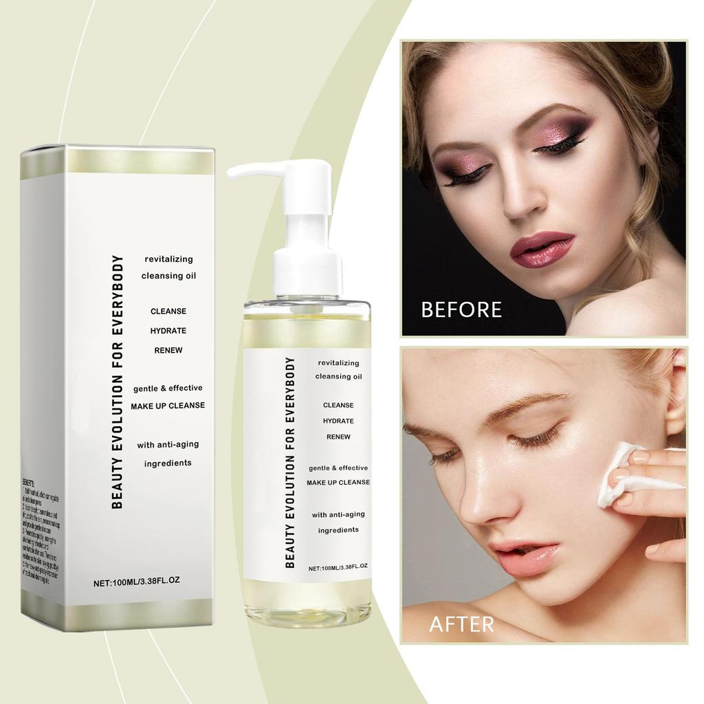 Deep Cleansing Moisturizing Moisturizing Makeup Remover Facial Cleanser Does Not Tighten The Gentle Ingredients Of Skin Care100ml