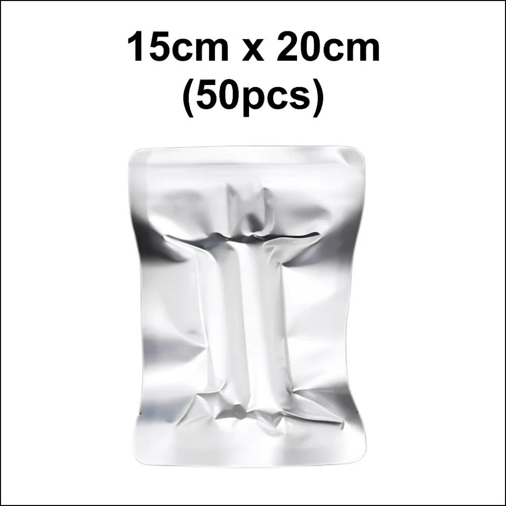 50 ШТ. Термостойкий пакет для хранения пищевых продуктов Реторт-пакет Вакуумный запайщик Алюминиевые вакуумные пакеты Термозапаиваемый пакет Хранение орехов
