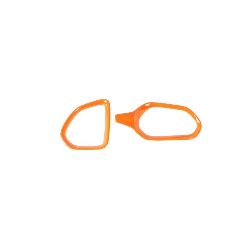 На приборной панели автомобиля кондиционер, вентиляционное отверстие, декоративная крышка, наклейки для Jeep Renegade 2016-2022, внутреннее литье