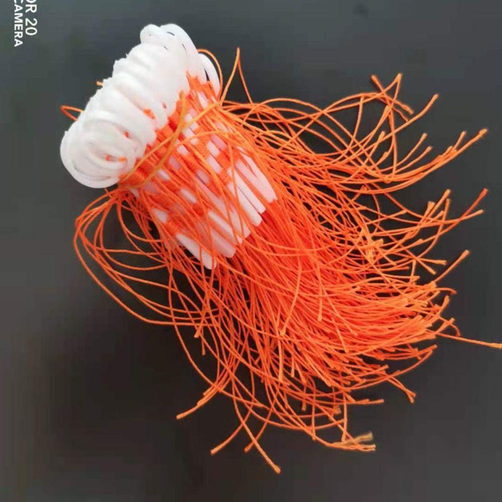 50 шт. Хлопковая нить Поплавок Петля Стопор Узлы Шнур Нить Пластик Хлопковая нить Узел Рыболовные снасти Оранжевый/Красный/Желтый Рыболовные снасти