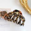 Stylish Retro Acetate Pumpkin Hair Claw Clip For Women With High Volume Hair