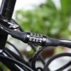 1M Code Password Bicycle Lock 4 Digit Code Anti-Theft Spiral Steel Cable Bike Lock Bicycle Locker Bicycle