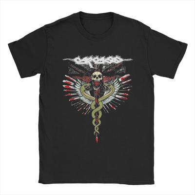 Мужские футболки Carcass Band Удивительные футболки из 100% хлопка Футболка с коротким рукавом Круглый воротник Одежда Новое поступление
