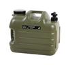 25L Camping Water Containers Portable Emergency PE Water Tank with Faucet for Camping Hiking