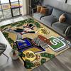 3D Rich Man Game Monopoly Dollar Cartoon Carpet Rug for Living Room Bedroom Home Sofa Decoration,Kid Area Rug Non-slip Floor Mat