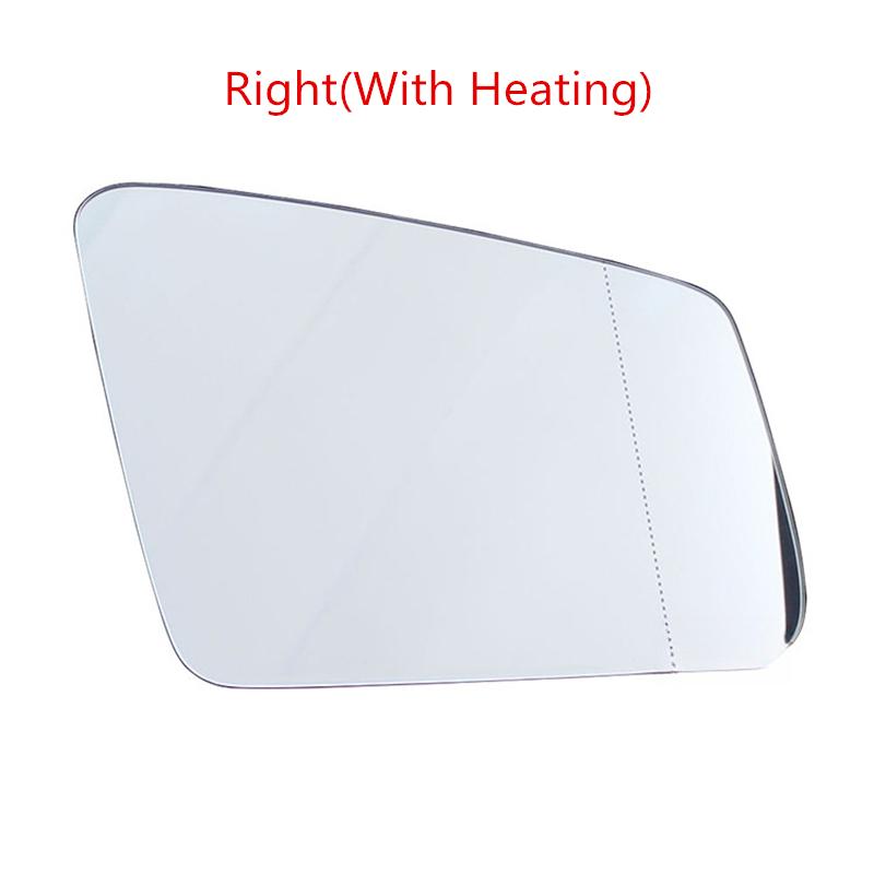 Side Mirror Glass For Mercedes Benz A B C E S GLA GLK Class W204 W212 W221 HD Heated Rearview Mirror Lens Automotive Accessories