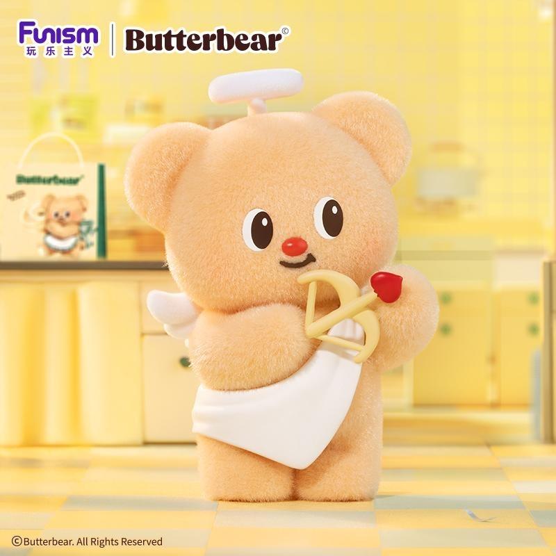 FUNISM Оригинальная слепая коробка ButterBear в рабочие дни Милые декоративные предметы Счастливая работа Полная любви Фигурки Мастера выпечки