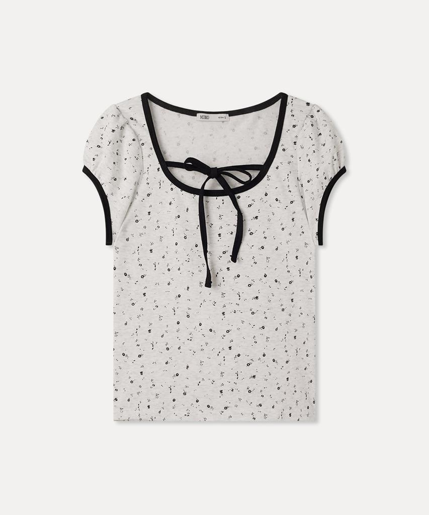 MIXXO Маленькая футболка с коротким рукавом и цветочным принтом Re Hwg108S_Miwhwg31Qa