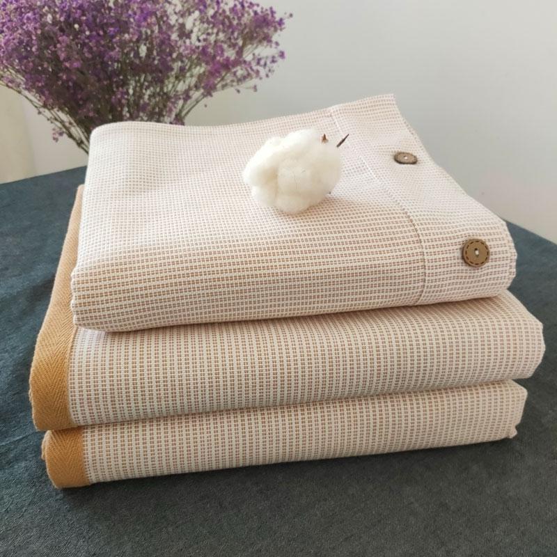 Extra Thick Cotton Bed Sheet Set: Cool, Solid Color, Breathable, and Machine Washable Three-Piece Set