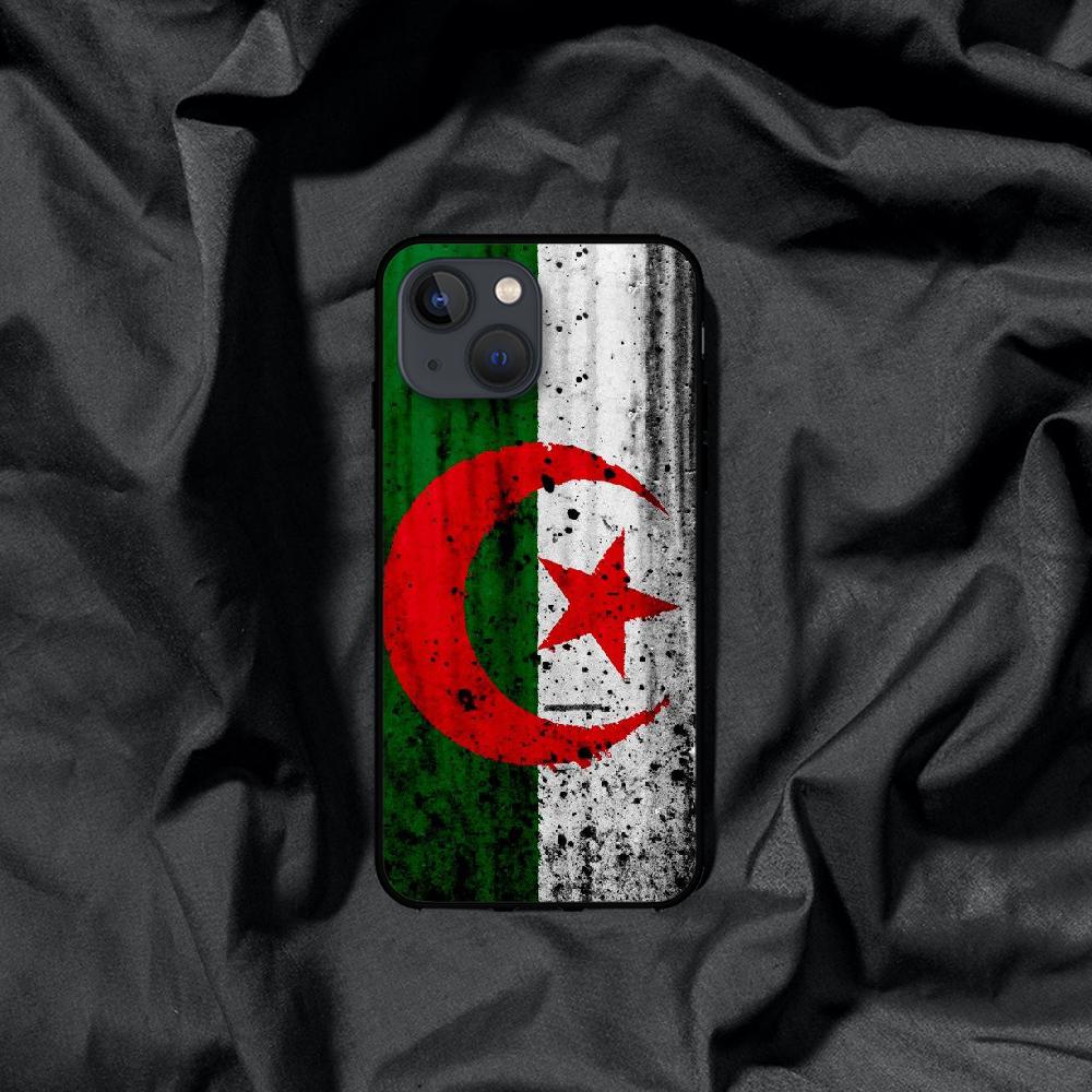 Чехол для телефона с алжирским флагом Алжира для iPhone Samsung Galaxy Redmi Xiaomi Oppo OnePlus Note SA 7 8 9 10 11 12 13 14 20 21 22 23 53 54 Pro Max Ultra