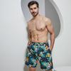 Men's Printed Loose Beach Swimming Trunks for Summer Vacation