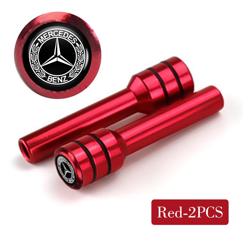For Benz 2/4Pcs Car Safety Door Lock Pins Aluminum Door Lock Buckle Cover AMG CLA CLS C180 C200 W204 W205 Exclusive A C E R V o4