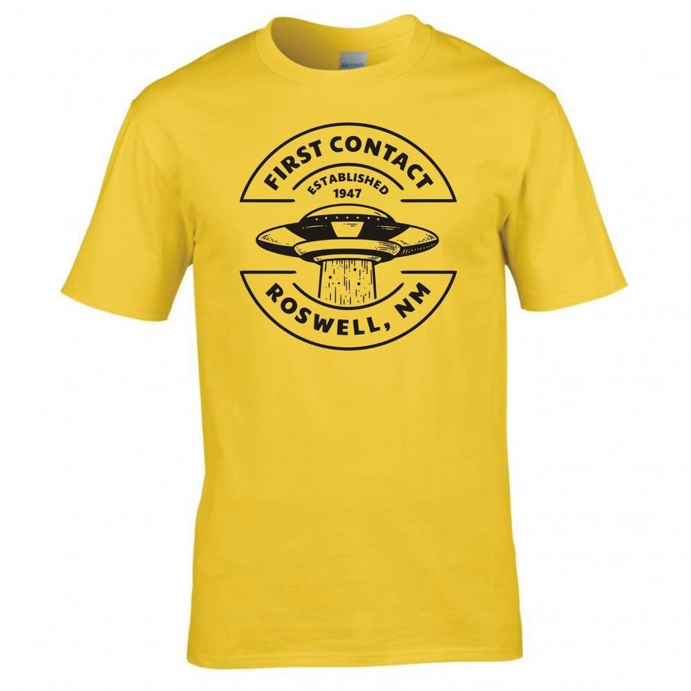 Funny Alien First Contact Roswell Nm Tshirt