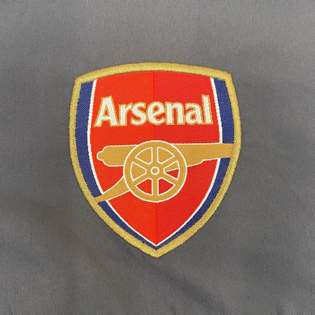 Arsenal FC Mens Crest Two Tone Tracksuit
