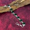 Chrome Diopside 925 Solid Sterling Silver Bracelet, Handmade Gemstone Bracelet Jewelry, Gifts For Wife Brand New Bracelet