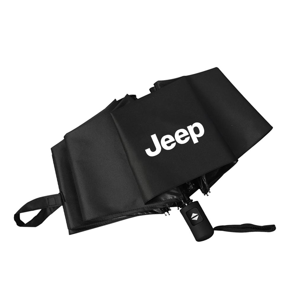 Car Umbrella For Jeep Renegade JK Compass Grand Cherokee Gladiator Patriot Trail Commander Automatic Folding Windproof Sunshade AMP1